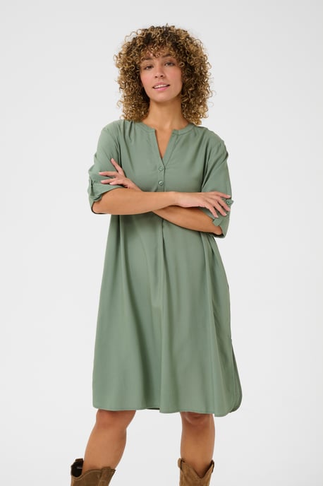 Jurk Straight fit Laurel Wreath light green - Image 3