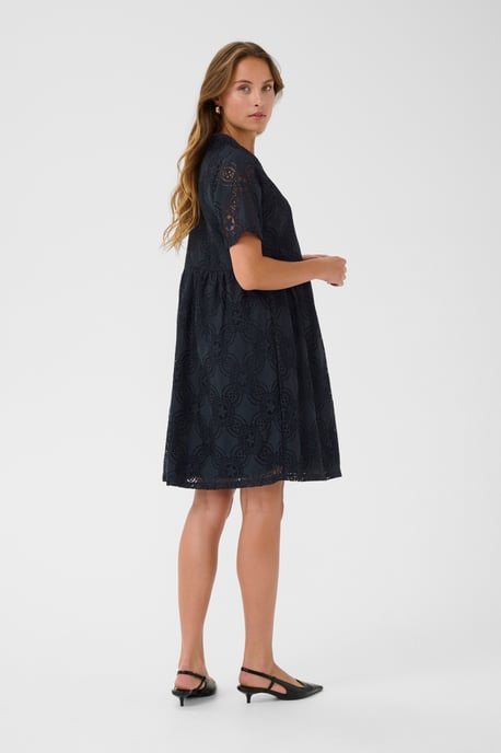 Jurk Feminine navy - Image 2