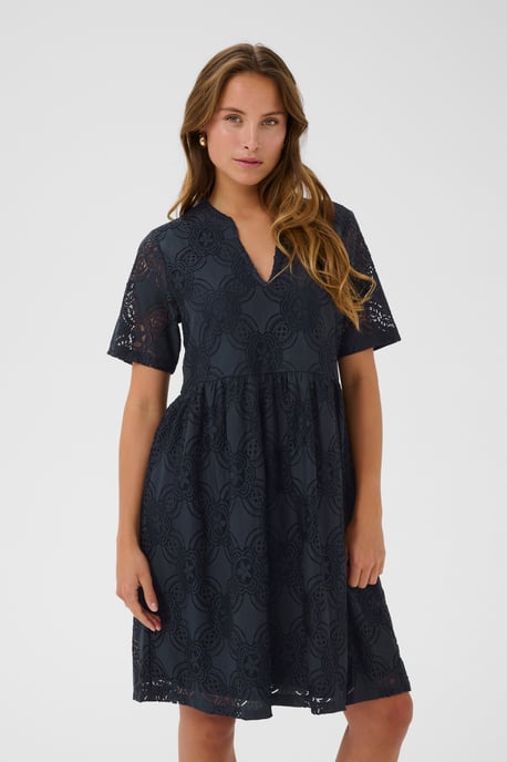 Jurk Feminine navy - Image 3