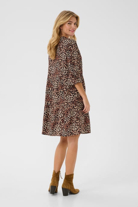 Jurk Loose fit Leopard Mix leopard - Image 2