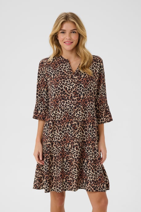 Jurk Loose fit Leopard Mix leopard - Image 3