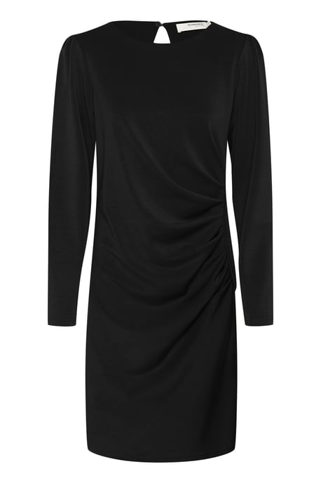 Jersey jurk Feminine dark grey - Image 4