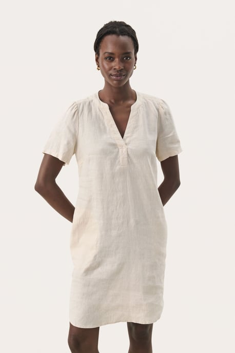 Jurk Regular fit offwhite - Image 2