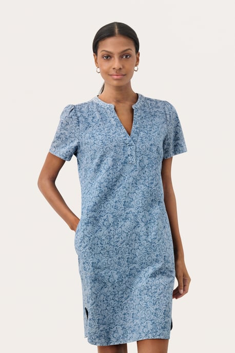 Jurk Regular fit blue - Image 2