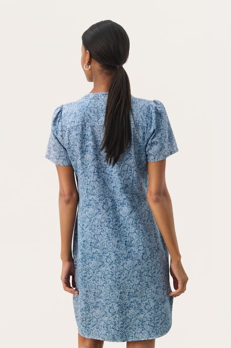 Jurk Regular fit blue - Image 3