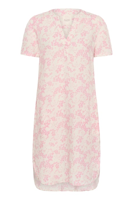 Jurk Regular fit pink white - Image 4
