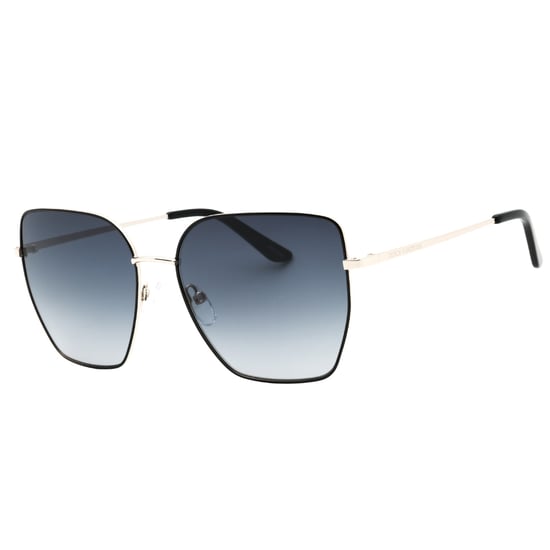 Juicy Couture Matte Black Frame Donkergrijze Zonnebril met Kleurverloop - Image 1