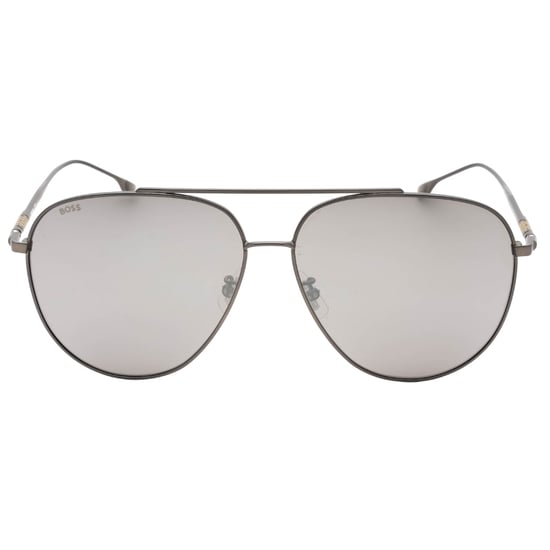 Hugo Boss Matte Ruthenium Zilveren Zonnebril - Image 1