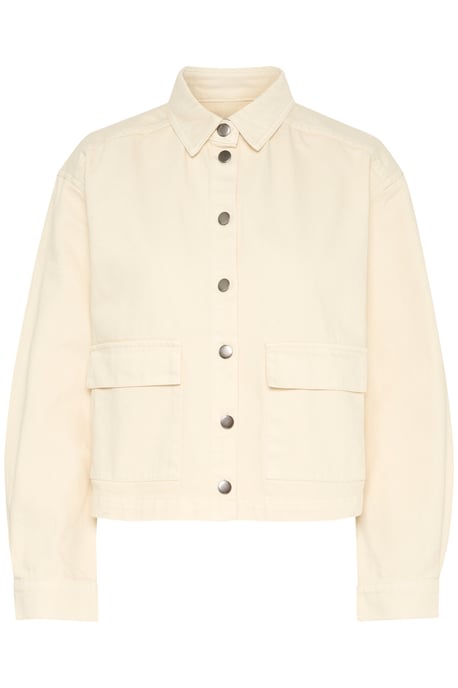 Denim jack Loose fit Creme - Image 4