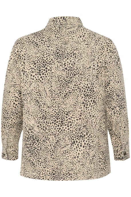 Denim jack Loose fit Abstract Leopard - Image 5