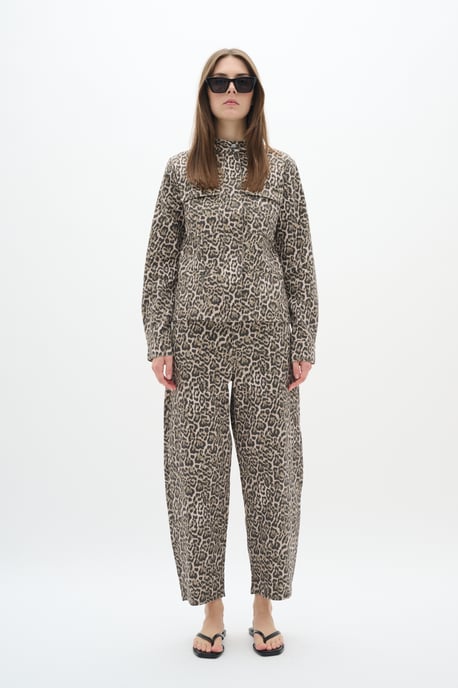 Denim jack Tight fit Classic Leopard - Image 1