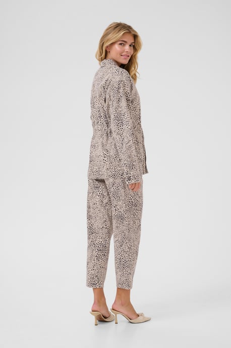 Denim jack Loose fit Abstract Leopard - Image 2