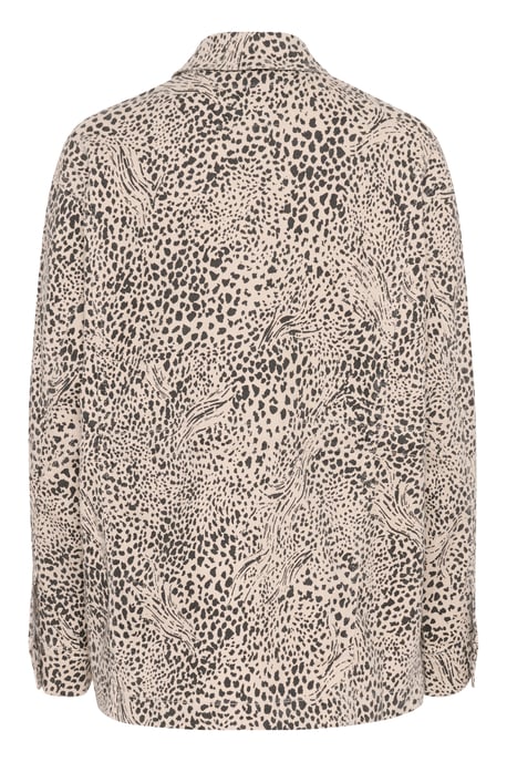 Denim jack Loose fit Abstract Leopard - Image 5