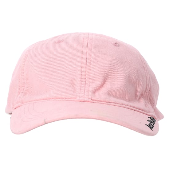 Acne Studios Twill Logo Baseball Cap in Pink Cotton - Image 1