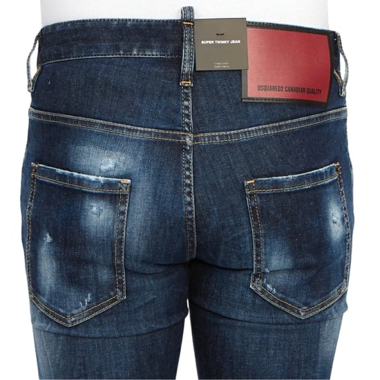 Dsquared2 Super Twinky Jean effen blauwe jeans - Image 4