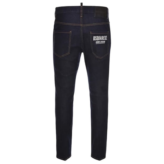 Dsquared2 Skater Jean Italiaans adreslogo marineblauwe wassing jeans - Image 2