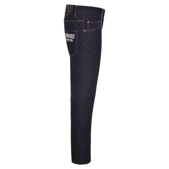 Dsquared2 Skater Jean Italiaans adreslogo marineblauwe wassing jeans - Image 3