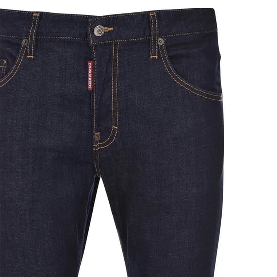 Dsquared2 Skater Jean Italiaans adreslogo marineblauwe wassing jeans - Image 4