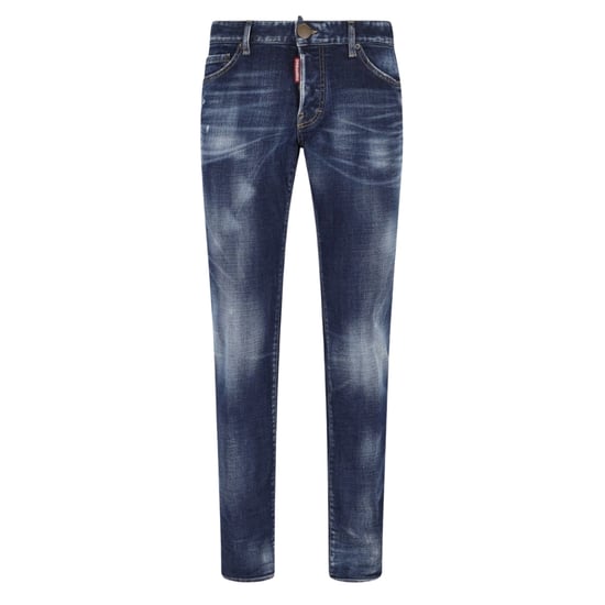 Dsquared2 Skater Jean Canadese vlagbadge Blue Wash Jeans - Image 1