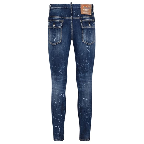 Dsquared2 Super Twinky Jean Splatter-ontwerp blauwe jeans - Image 2