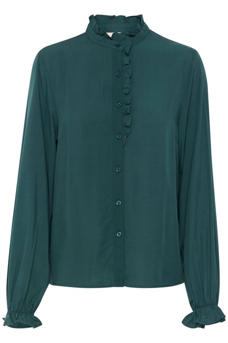 Overhemd met lang mouwen Straight fit Sea Moss - Image 4