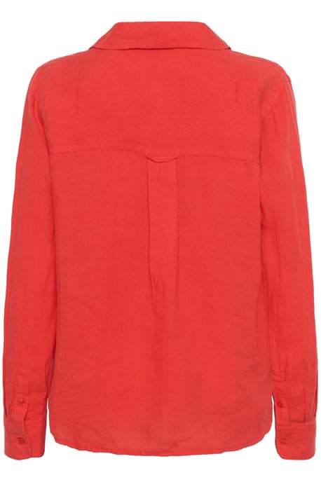 Overhemd met lang mouwen Regular fit Bittersweet red - Image 5