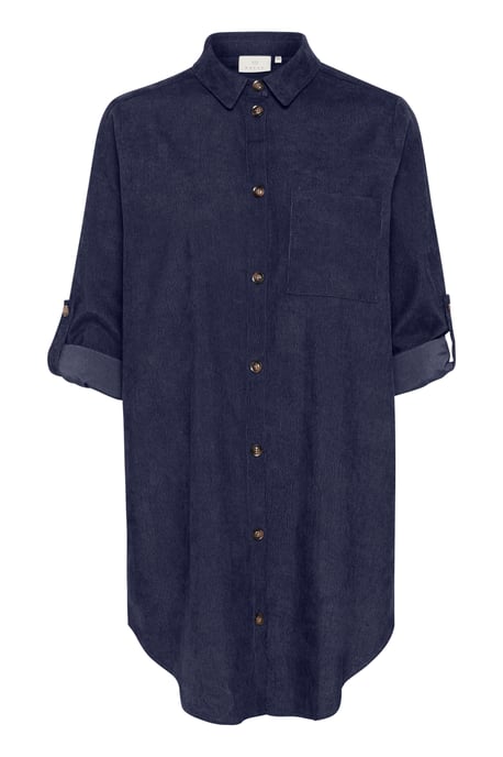 Overhemd met lang mouwen Loose fit Midnight Marine - Image 4