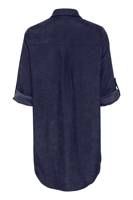 Overhemd met lang mouwen Loose fit Midnight Marine - Image 5