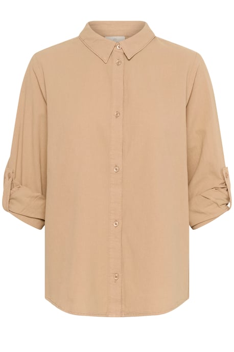 Overhemd met lang mouwen Regular fit Classic Sand - Image 4