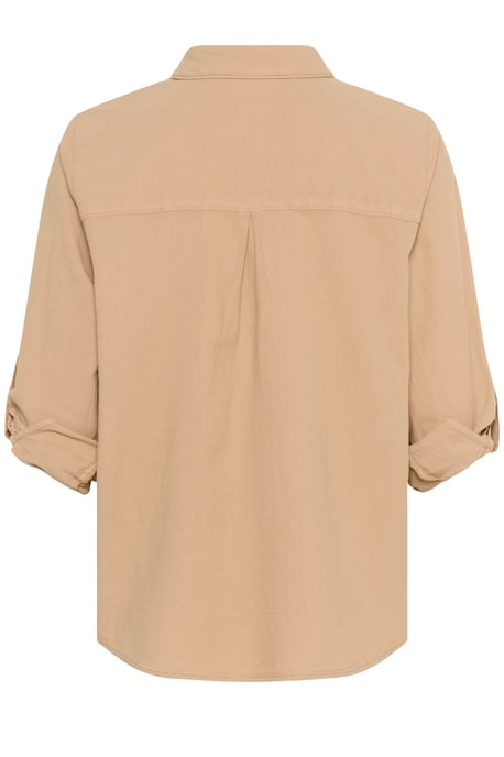 Overhemd met lang mouwen Regular fit Classic Sand - Image 5