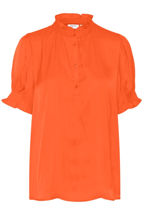 Overhemd met lang mouwen Regular fit Poinciana orange - Image 4