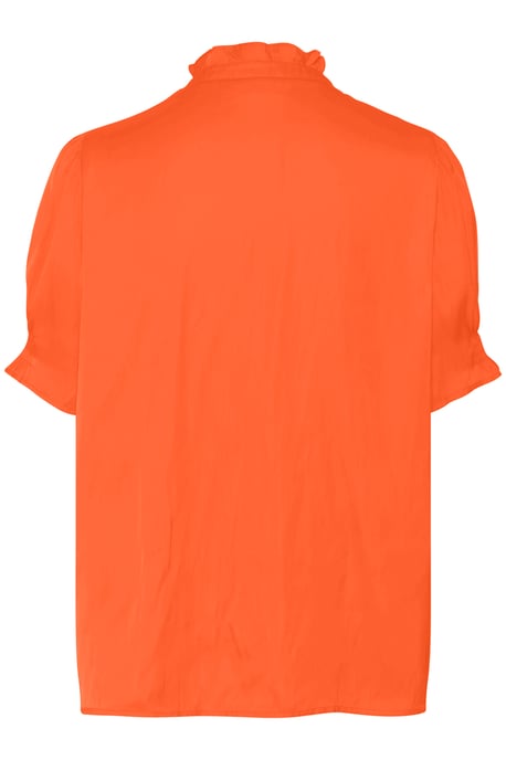 Overhemd met lang mouwen Regular fit Poinciana orange - Image 5