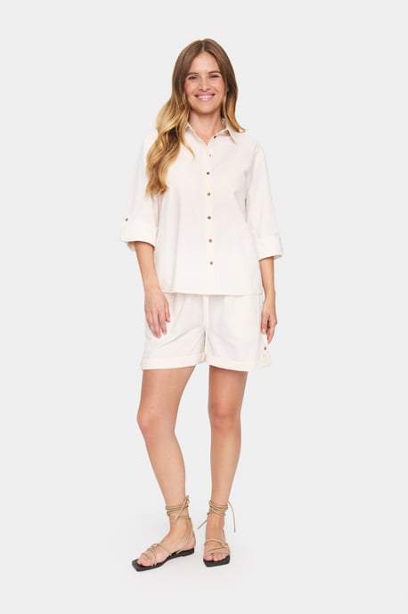 Overhemd met lang mouwen Regular fit Ice white - Image 1