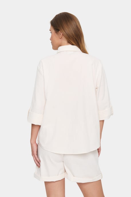 Overhemd met lang mouwen Regular fit Ice white - Image 5