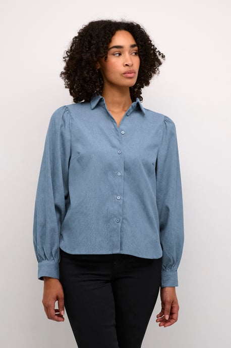 Overhemd met lang mouwen Regular fit Celestrial Blue - Image 2