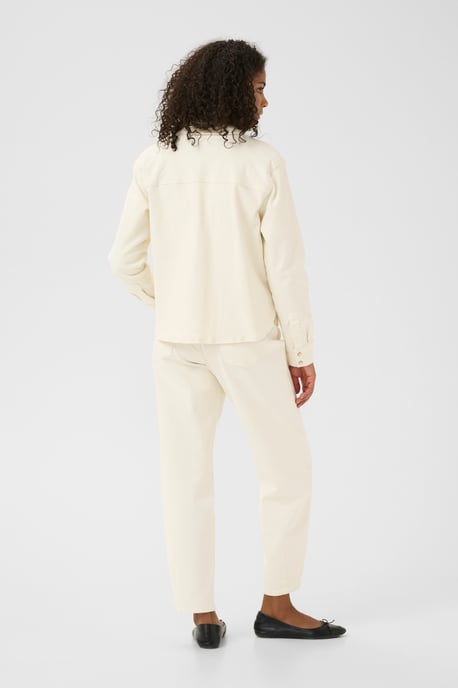 Denim blouse Loose fit Off White Denim - Image 2