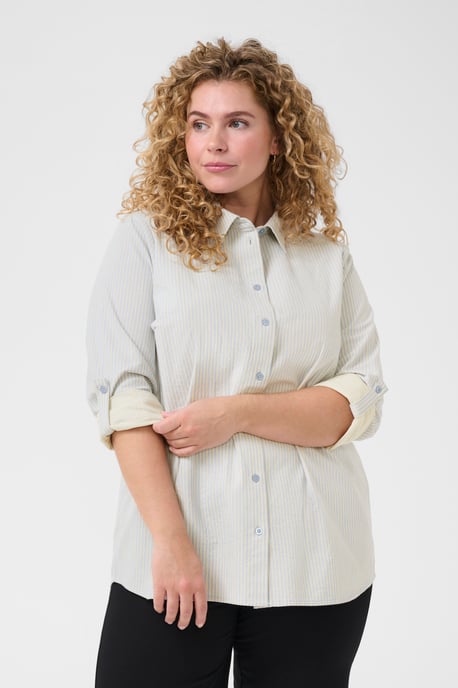 Overhemd met lang mouwen Loose fit Nantucket breeze/White stripe blue white - Image 3