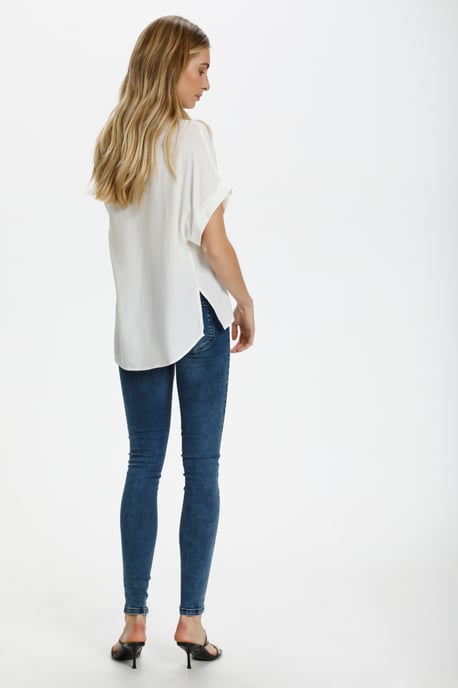 Korte mouwen shirt Loose fit Broken White - Image 4