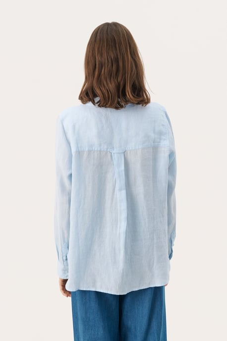 Overhemd met lang mouwen Regular fit Ice Water light blue - Image 3