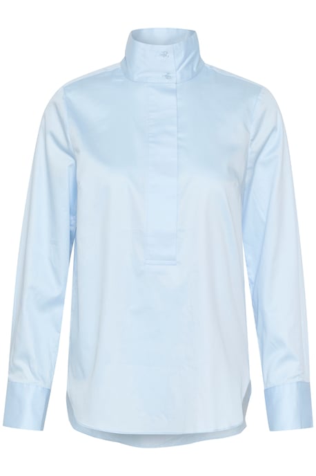 Overhemd met lang mouwen Loose fit Pastel Blue light blue - Image 4
