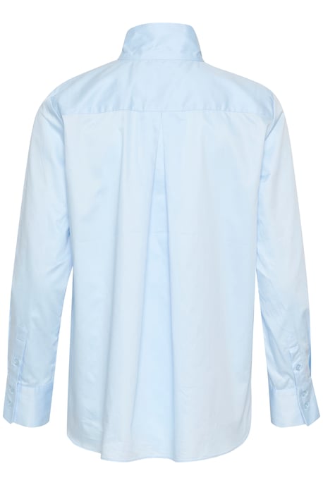 Overhemd met lang mouwen Loose fit Pastel Blue light blue - Image 5