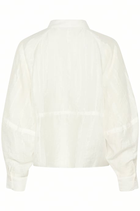 Overhemd met lang mouwen Feminine Bright White - Image 5