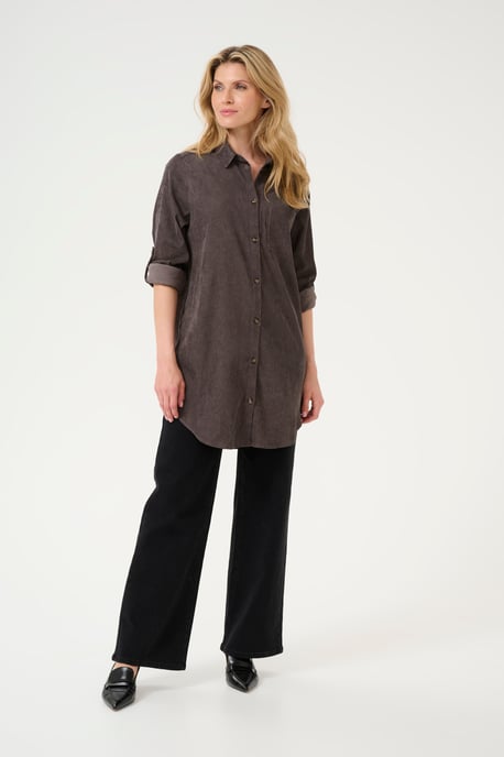 Overhemd met lang mouwen Loose fit Major Brown C. brown - Image 1