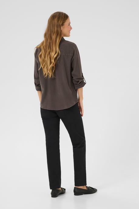 Overhemd met lang mouwen Regular fit Black Oyster - Image 2