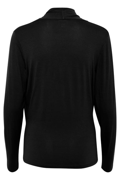 Shirt met lange mouwen Regular fit Blac - Image 5