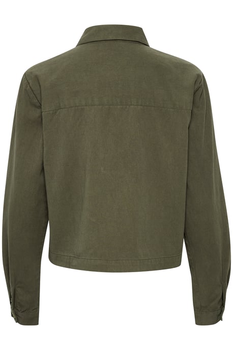 Overhemd met lang mouwen Regular fit Forest Night dark green - Image 5