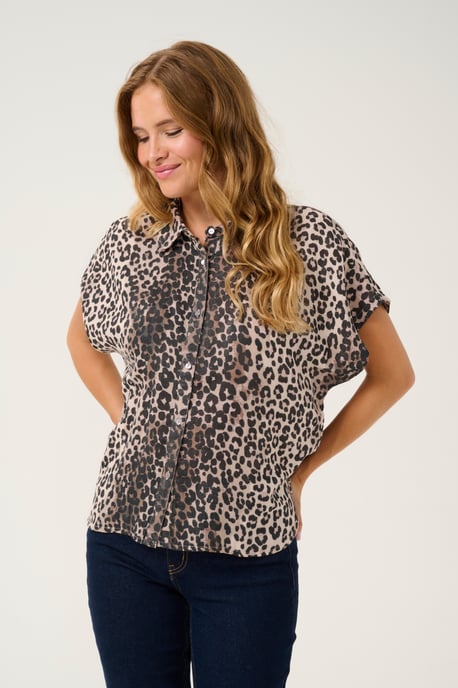Overhemd Oversize fit Leopard - Image 3
