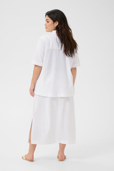 Korte mouwen shirt Loose fit Chalk white - Image 2