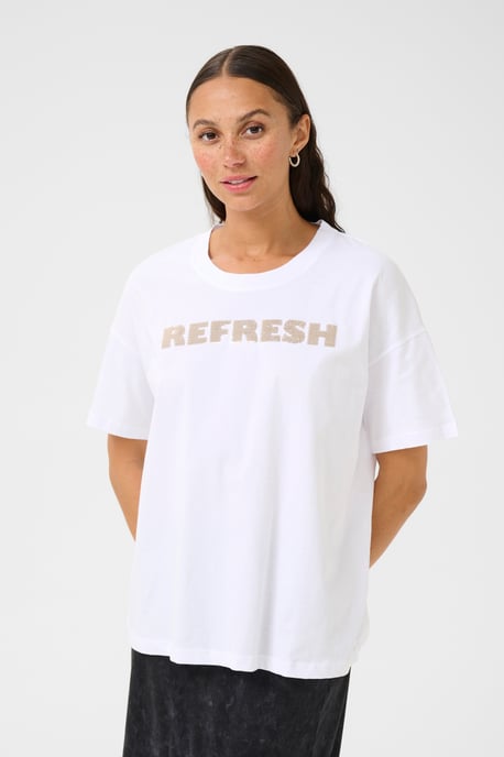 T-shirt Oversize fit Optical White - Image 3