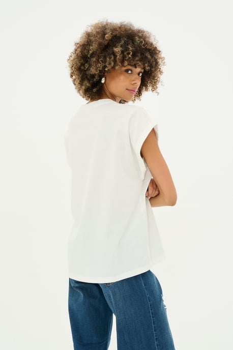 T-shirt Oversize fit Spring Gardenia - Image 3